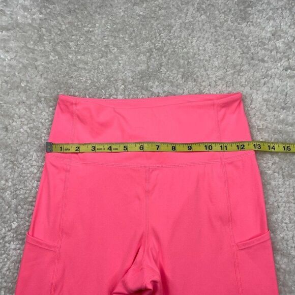 Zyia Coral Flower Power Luxe High Rise 7/8 Legging - Picture 11 of 13